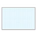 Magna Visual PBFG5 Magnetic Porcelain Board, 24'' x 36'', 1'' x 1'' Grid, Aluminum Frame, MAVPBFG5, MAV PBFG5