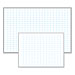 Magna Visual PBFGL6 Magnetic Porcelain Board, 36'' x 48'', 2'' x 3'' Grid, Aluminum Frame, MAVPBFGL6, MAV PBFGL6