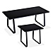Safco 7990BL End Table, 21'' x 21'' x 20'', Black, SAF7990BL, SAF 7990BL