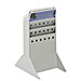 Safco 4323GR Rack Base, For 4321/4322GR, Steel, 10'' x 14'' x 5-1/4'', Gray, SAF4323GR, SAF 4323GR