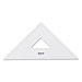 Staedtler 8" Clear Triangle w/ Finger Lift