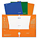 Mead 33106 4-Pocket Folder, 2 Vert./2 Horz. Pckts, 9-1/2'' x 12'', Asst., MEA33106, MEA 33106