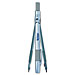 Staedtler 9582BK Stick Compass, 6-1/4''L, 12''Dia, Metal Barrel, Rubber Grip, Silver, STD9582BK, STD 9582BK
