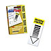 Kleer Fax 67000 Docu-Flages, ''Sign Here'', 2'' x 3-3/4'', 160 Ct, Yellow/Translucent, KLF67000, KLF 67000