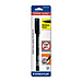 Staedtler 3179CDBK Fiber Tip Pens, for CD/DVD, Permanent, Medium Point, Black, STD3179CDBK, STD 3179CDBK