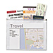 Itoya  l PZ20CR Polyzip Envelope, Archival Safe, Letter, Horizontal View, Clear, ITYPZ20CR, ITY PZ20CR