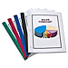 Redi Tag 13002 Redi-Bind Bars, 50 Sheet Capacity, 5/PK, RD/BE/GN/YW/OE, RTG13002, RTG 13002