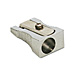 Charles Leonard 77765 Pencil Sharpener, for Standard Pencils, 1-Hole, Metal, LEO77765, LEO 77765