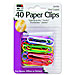 Charles Leonard Vinyl Coated Jumbo Paper Clips