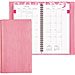 Day-Timer Pink Vinyl 2PPM Monthly Planner