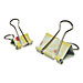 Baumgartens 29629 Binder Clips, Sunflower Design, 2 Sizes, 18 Bags/DS, BAU29629, BAU 29629