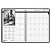 Doolittle Black on White Monthly Planner