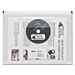 Itoya  l PZ25CR Polyzip Envelope, Archival Safe, Horizontal View, 8-1/2'' x 11'', CL, ITYPZ25CR, ITY PZ25CR