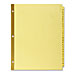 Kleer Fax 22125 Index Dividers, Preprinted, Laminated Tabs, A-Z, 11'' x 8-1/2'', CL, KLF22125, KLF 22125