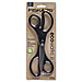 Fiskars 01005086 Scissors, Recycled, Straight Handle, 8''L, 2/PK, Black, FSK01005086, FSK 01005086