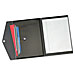 Cardinal 60900 Padfolio, w/ Flap Closure, Letter, 3 Dividers, w/ Notepad, Black, CRD60900, CRD 60900