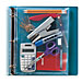 Itoya  l PE50 Poly Envelope, for 3-Ring Binders, Side Load, 8-5/8'' x 11-1/2'', CL, ITYPE50, ITY PE50