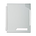 Esselte 10032 Project Pocket, w/ 3 Dividers, Letter, Clear, ESS10032, ESS 10032