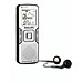 Philips Speech Processing LFH086200 Digital Voice Recorder, 4GB, 1-5/8X3/4'' x 4-1/4'' , Silver, PSPLFH086200, PSP LFH086200