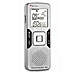 Philips Speech Processing LFH088200 Digital Voice Recorder/MP3, 4GB, 1-5/8'' x 3/4'' x 4-1/4'' , Silver, PSPLFH088200, PSP LFH088200