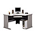 Bush WC14554SU 2-Drawer Lateral File, 36'' x 23'' x 29-7/8'', White Spectrum/Pewter, BSHWC14554SU, BSH WC14554SU