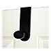 Advantus 40810 Garment Hook, Plastic, Single Hook, 1-7/8'' x 1-7/8'' x 5-1/4'' , BK, AVT40810, AVT 40810