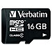 Verbatim 96807 Micro SDHC, W/Adapter, 8GB, Black, VER96807, VER 96807