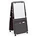 Iceberg 30237 Presentation Easel, w/Dry-erase Surface, 33'' x 73'' , Charcoal Gray, ICE30237, ICE 30237