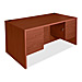 Lorell 68576 Double Desk Pedestal, 72'' x 36'' x 30'', Cherry, LLR68576, LLR 68576