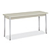 HON UTM1872QQCHR Utility Table, 270lb Capacity, 72'' x 18'' x 29'', Light Gray, HONUTM1872QQCHR, HON UTM1872QQCHR