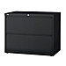 Lorell 60447 Lateral File, 2-Drawer, 36'' x 18-5/8'' x 28-1/8'', Putty, LLR60447, LLR 60447