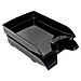 Sparco 11798 Letter Trays, Front-Loading, 9-7/8'' x 13-1/5'' x 1-3/4, Black, SPR11798, SPR 11798