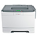 Lexmark 26C0000 Color Laser Printer, 128MB, 25PPM, 16-7/10'' x 15-7/10'' x 23'', GY, LEX26C0000, LEX 26C0000