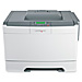Lexmark 26C0050 Color Laser Printer, 128MB, 25PPM, 16-7/10'' x 15-7/10'' x 12'', GY, LEX26C0050, LEX 26C0050
