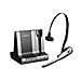 Plantronics SAVI-WO100 Phone Headset, w/ Lifter, Wireless, Black/Silver, PLNSAVIWO100, PLN SAVI-WO100