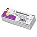 Charles Leonard 74555 Chalkboard Eraser, 5'', 12/BX, White, LEO74555, LEO 74555