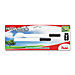 Pentel MWR2BP2A Dry-Erase Refill, Fine Point, Fiber Tip, 2/PK, Black, PENMWR2BP2A, PEN MWR2BP2A