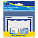 Avery 45143 Name Badge Label Pads, 3'' x 4'', 40/PK, Red Border, AVE45143, AVE 45143