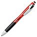 Bic AI Retractable Gel Pens, Gel Pens, Retractable/Refillable, 0.7mm, Red Barrel/Ink