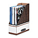 Fellowes 72231 Magazine File Holder, 4'' x 9'' x 11-1/2'', 6/PK, Woodgrain, FEL72231, FEL 72231
