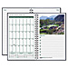 House of Doolittle 26642 Monthly Journal, Golf Course Photos, Jan-Dec, 5'' x 8'', Black Cover, HOD26642, HOD 26642