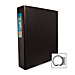  09079 Round Ring Binder, 1'' Capacity, 11'' x 8-1/2'', Black, AUA09079, AUA 09079