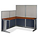 Bush WC36494C1-03 Workstation, Box 1 of 2, 64-2/5'' x 64-2/5'' x 64-2/5'', Hansen Cherry, BSHWC36494C103, BSH WC36494C1-03