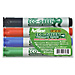 Shachihata 47064 Permanent Marker, Bullet Point, 4/PK, Assorted, SHA47064, SHA 47064
