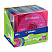 Verbatim 96685 CD-RW Discs, 12X, 700B/80min, 20/PK Slim Case/Asst, VER96685, VER 96685