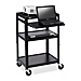 Bretford A2642NSE Projector Cart, Adjustable, 6-Outlet, 32'' x 24'' x 42'', Black, BREA2642NSE, BRE A2642NSE