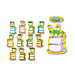 Carson Dellosa 110112 Bulletin Board, ''Birthday Frog'', 12 Headers/12 Cake Pieces, CDP110112, CDP 110112