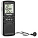 Philips Speech Processing LFH062200 Digital Voice Tracer 622, 2 GB, 1-5/8'' x 3/4'' x 4-1/4'' , BK, PSPLFH062200, PSP LFH062200