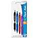 Paper Mate 1741366 Ballpoint Pen, 1.4mm, Retractable, 4/CD, Assorted, PAP1741366, PAP 1741366