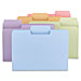 Smead 11927 Super Tab Folders, 11 Pt., 1/3 Cut, Letter, 24/PK, Assorted, SMD11927, SMD 11927